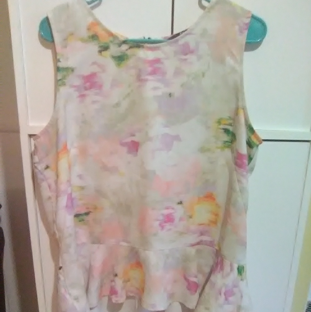 Watercolor blouse